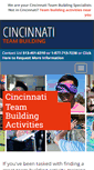 Mobile Screenshot of cincinnatiteambuilding.net